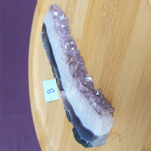 Beautiful Brazilian Amethyst Slice B - Picture 14 of 14